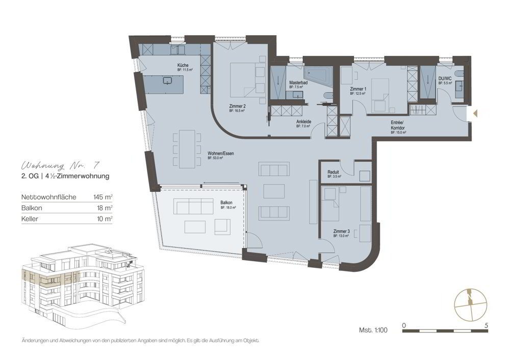 Appartement 4.5 pièces à acheter à Vitznau - image 1/4