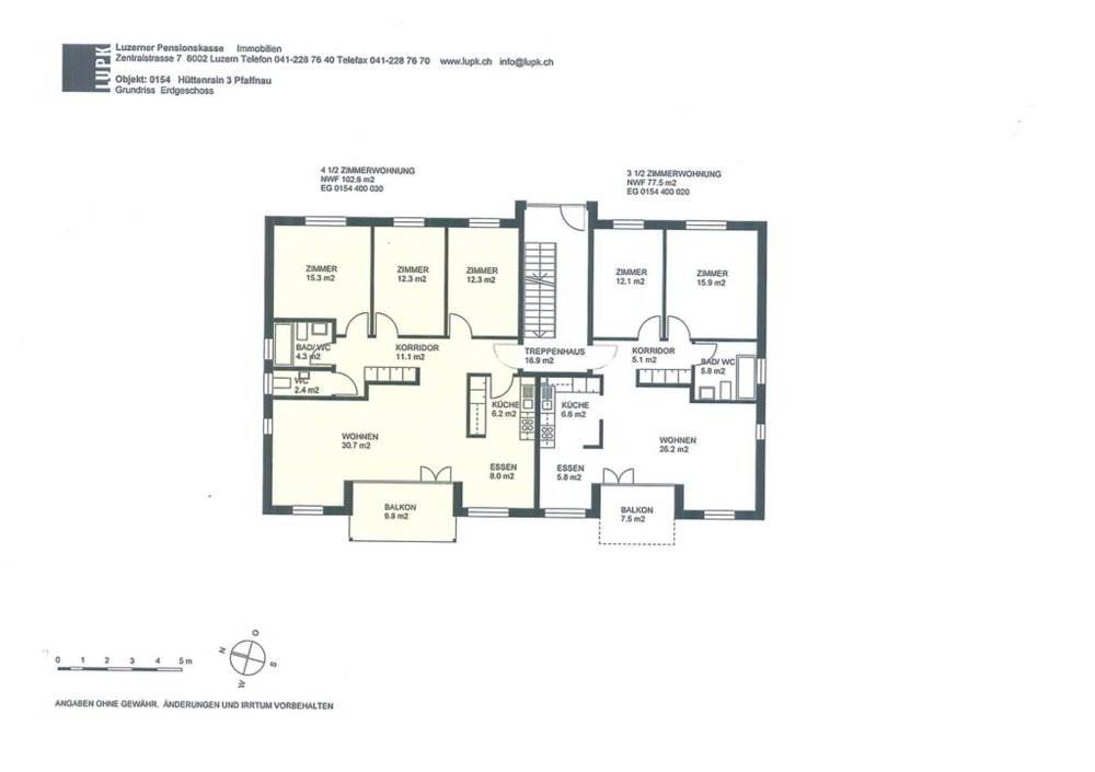 4.5 rooms Apartment for rent in Pfaffnau - image 1/9