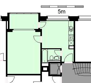 Appartement 1 pièces à louer à Bâle - image 1/10