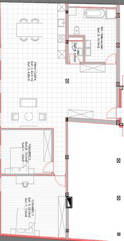 3.5 rooms Apartment for rent in Lignières - image 1/7