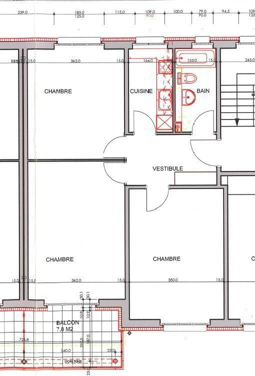 Appartement 3 pièces à louer à Neuchâtel - image 1/8