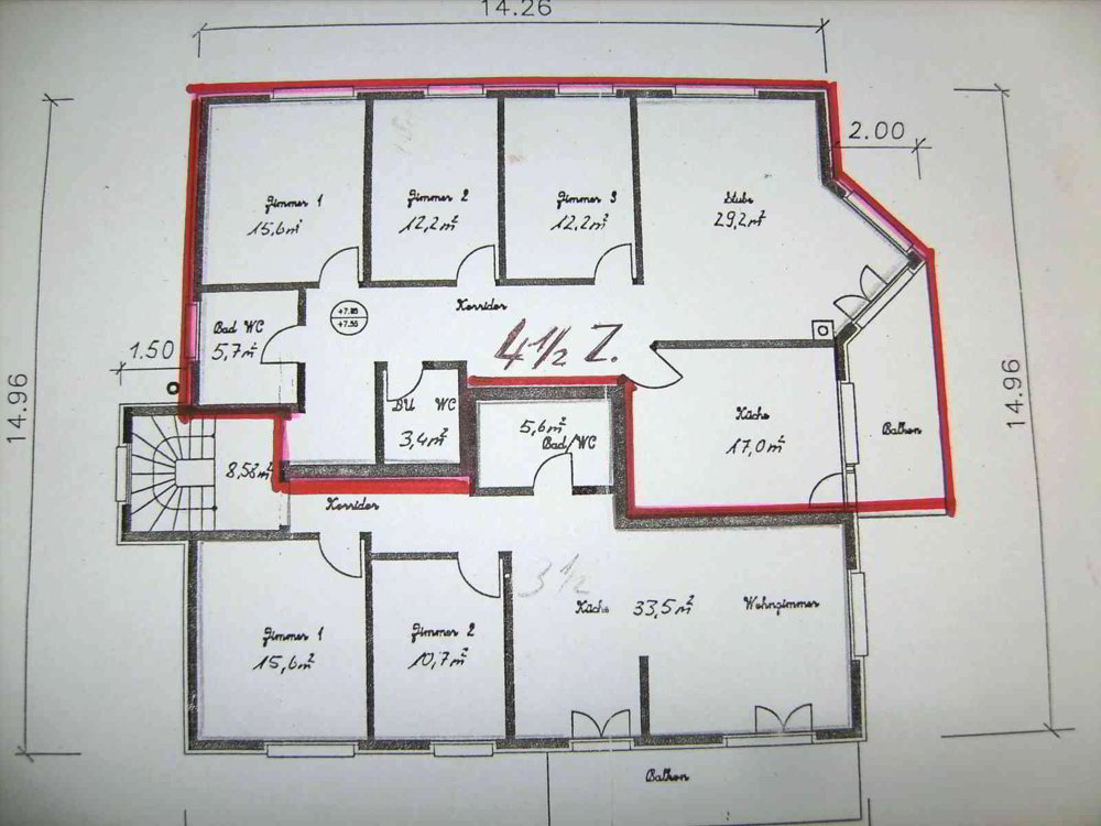 4.5 Zimmer Wohnung zu vermieten in Morschach - Bild 1/13