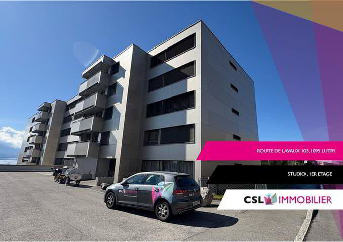 1 rooms Apartment for rent in Lutry - image 1/1
