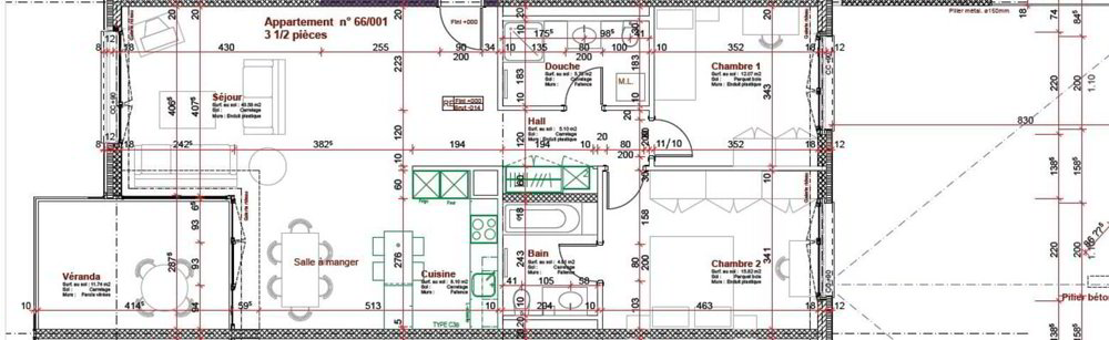 3.5 rooms Apartment for rent in Losanna - image 1/6