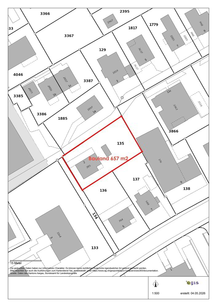 null rooms Land to buy in Möhlin - image 1/5