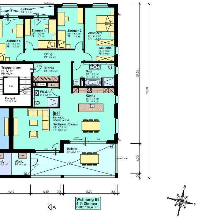 5.5 rooms Apartment for rent in Dussnang - image 1/9
