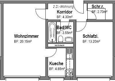 2 rooms Apartment for rent in Luzern - image 1/6