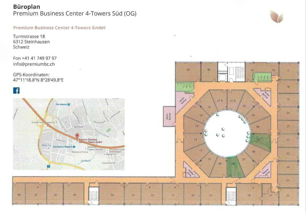 1 rooms Office & Commercial for rent in Steinhausen - image 1/5