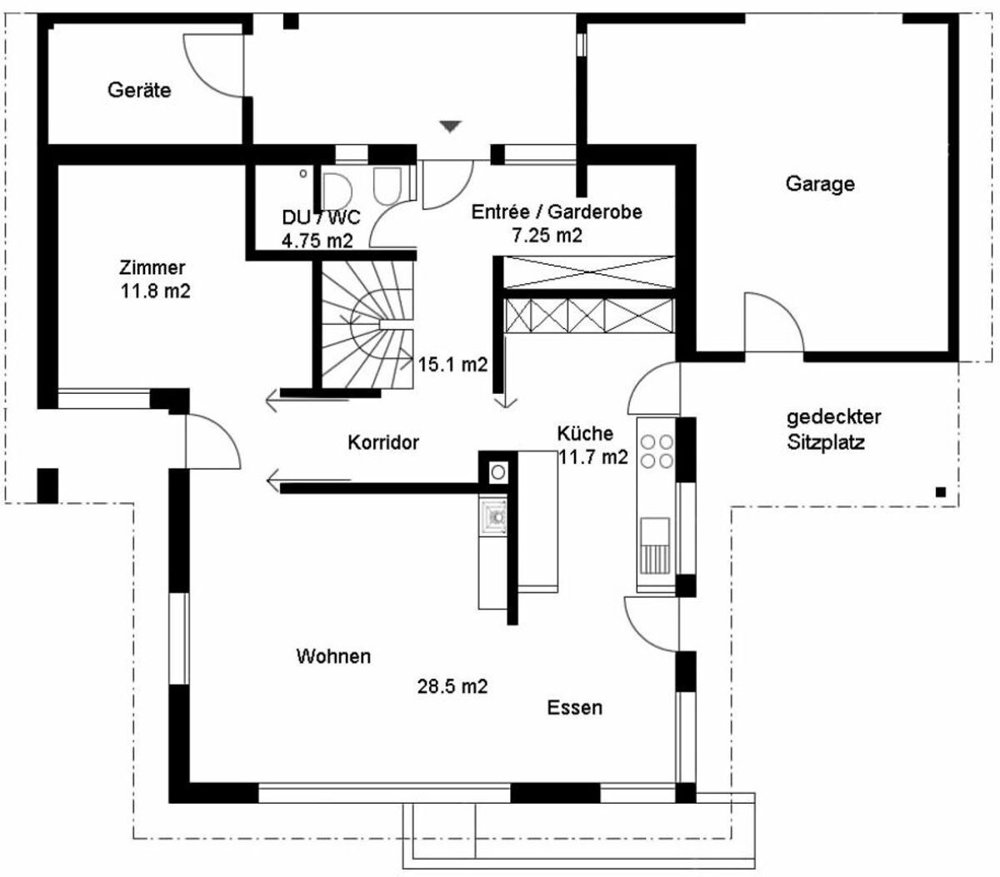 Casa di 5.5 locali in vendita a Wolfhausen - immagine 1/13