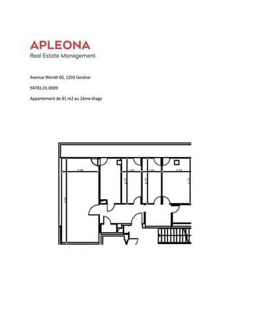 Appartamento di 5.5 locali in affitto a Ginevra - immagine 1/10
