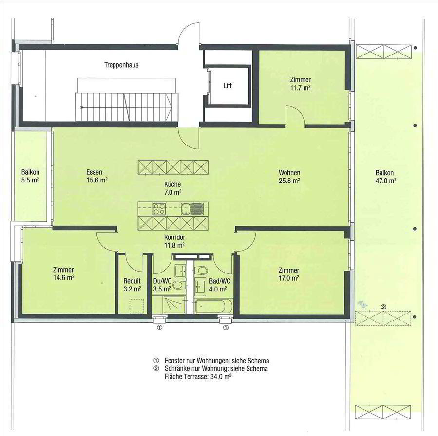 Appartamento di 4.5 locali in affitto a Glattpark (Opfikon) - immagine 1/7