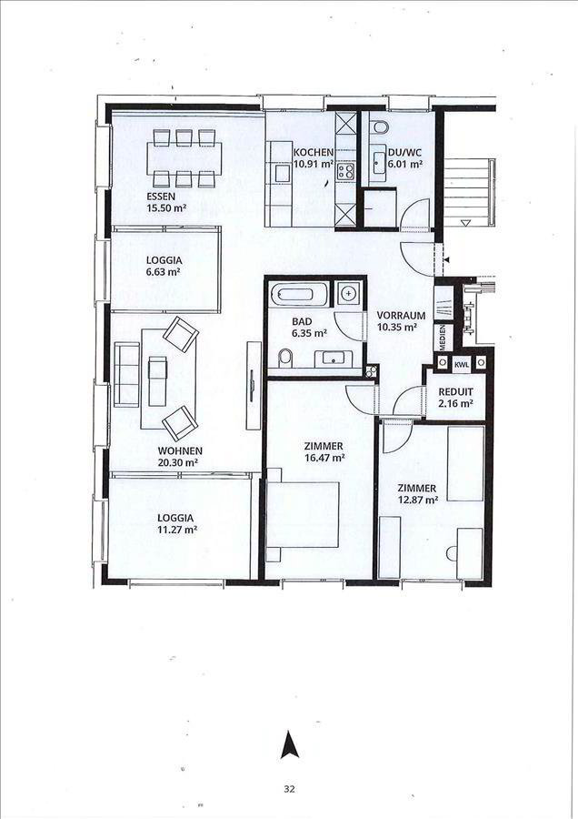 3.5 Zimmer Wohnung zu vermieten in Wil SG - Bild 1/12