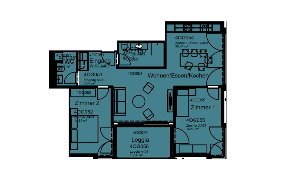 3.5 rooms Apartment for rent in Wittenbach - image 1/9