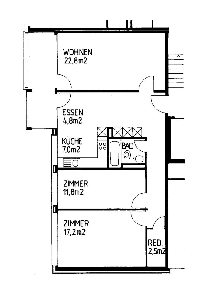 Appartement 3.5 pièces à louer à Baden - image 1/7