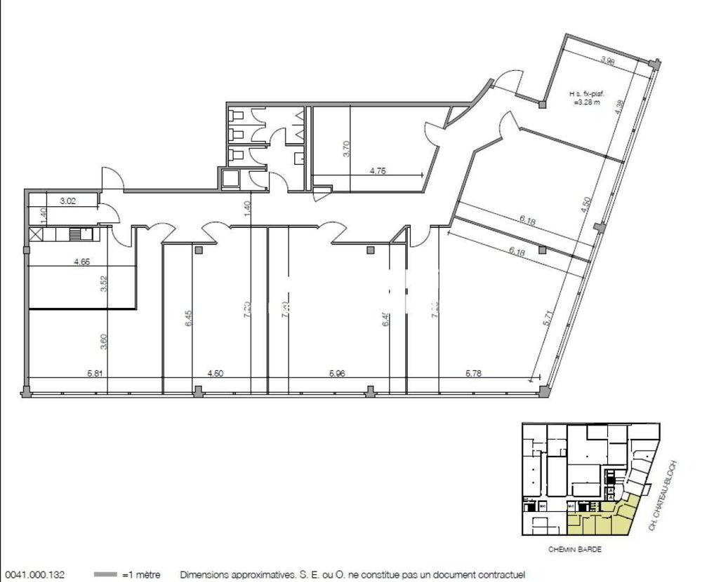 null rooms Office & Commercial for rent in Le Lignon - image 1/4