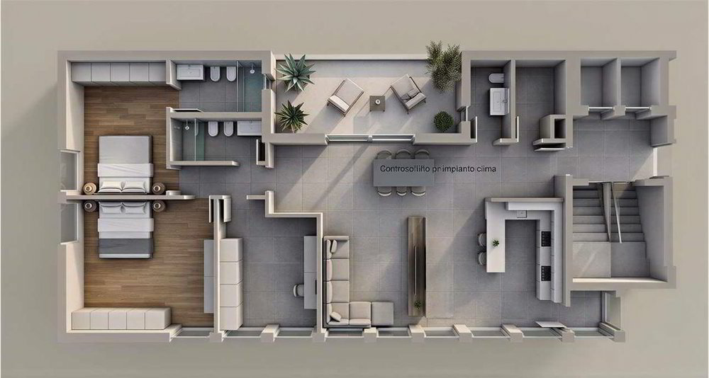 5.5 Zimmer Wohnung zum verkaufen in Viganello - Bild 1/9