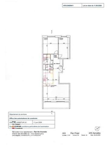 4 Zimmer Wohnung zu vermieten in Grand-Lancy - Bild 1/1