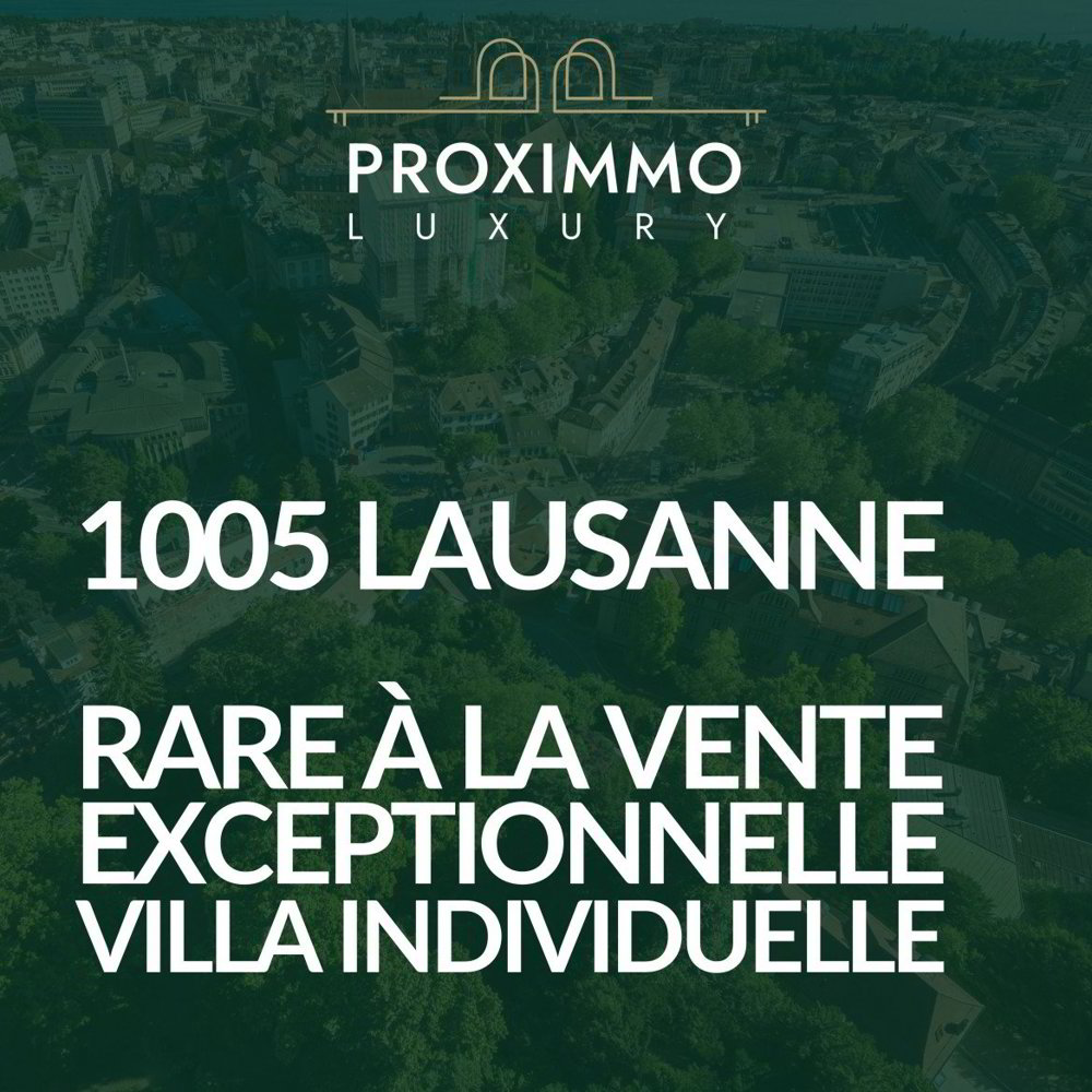 Casa di 5 locali in vendita a Lausanne - immagine 1/1