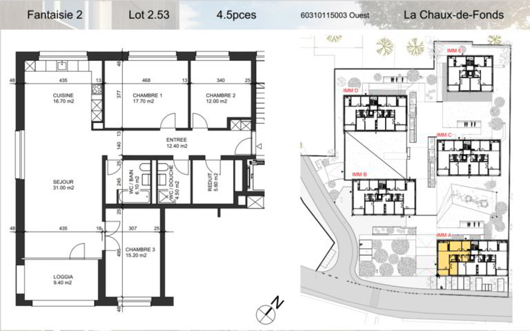 Appartement 4.5 pièces à louer à La Chaux-de-Fonds - image 1/11