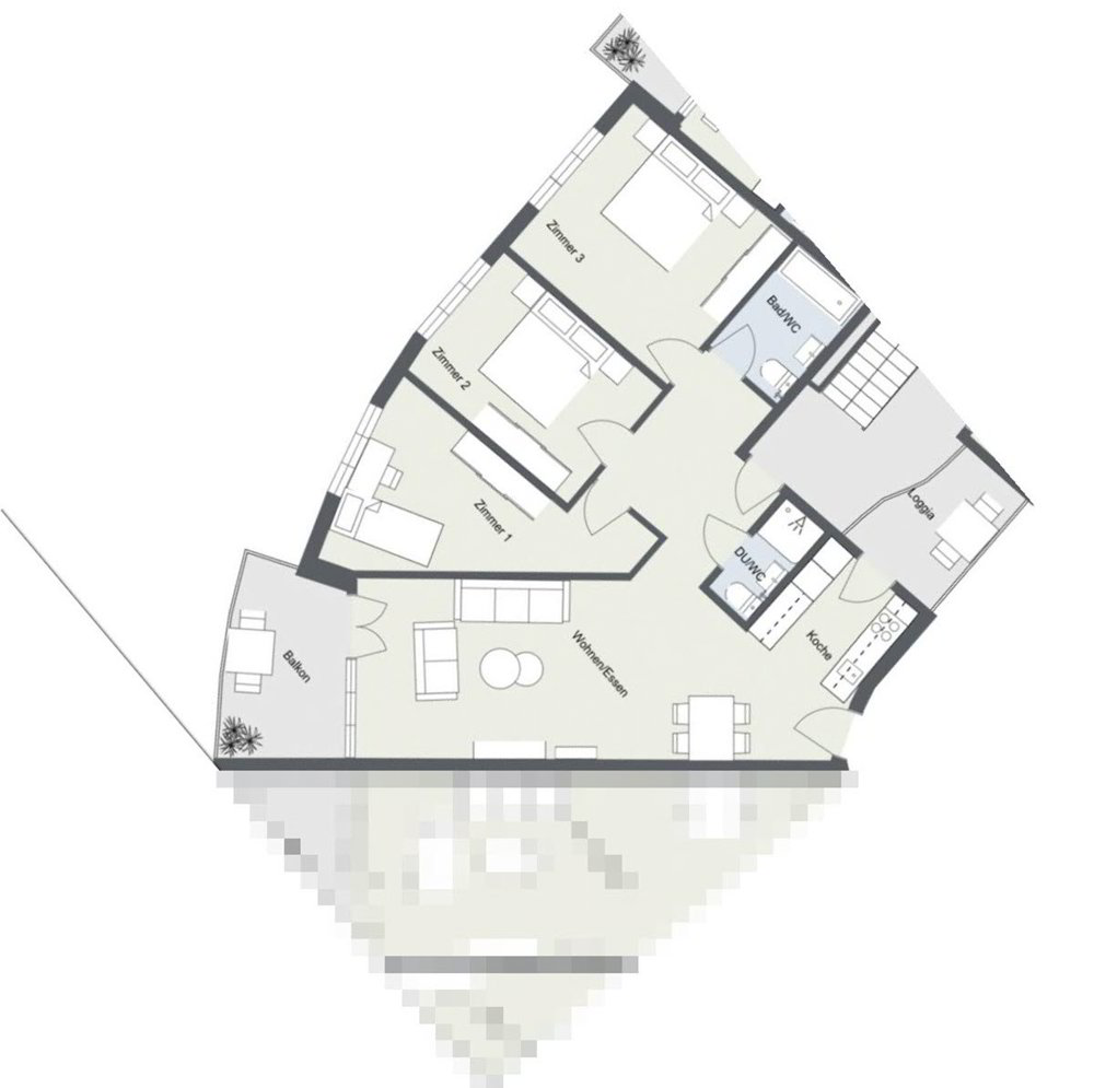 4.5 Zimmer Wohnung zu vermieten in Emmen - Bild 1/12