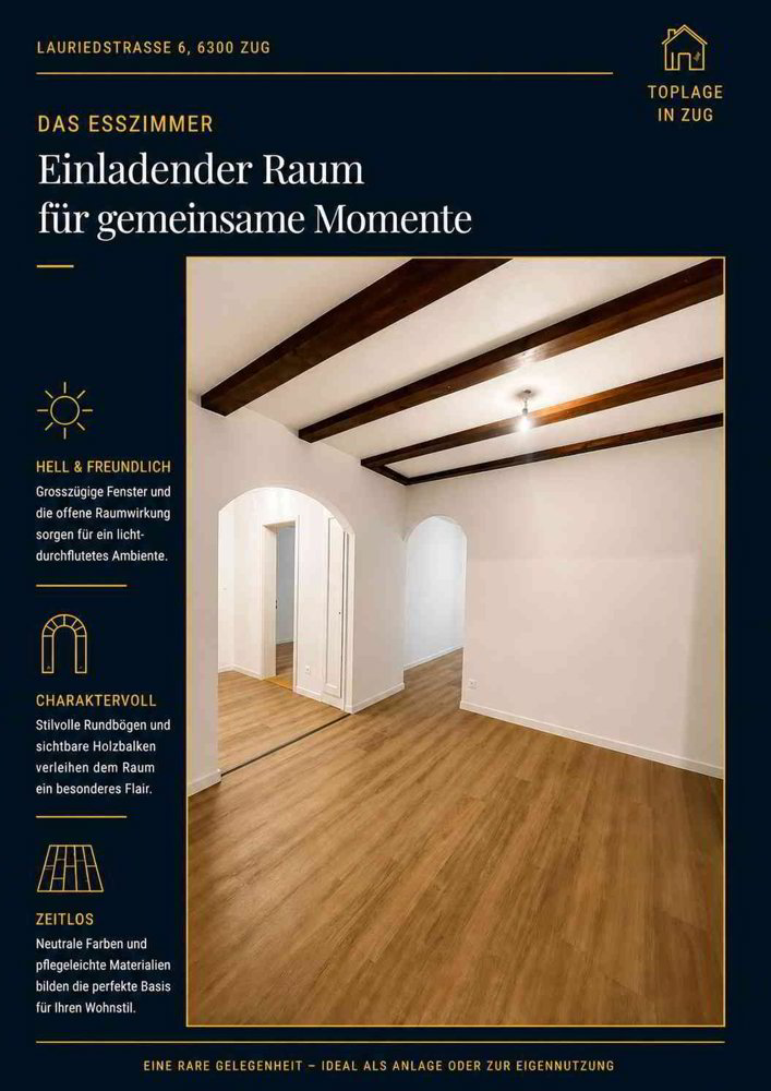 3.5 rooms Apartment to buy in Zug - image 1/9