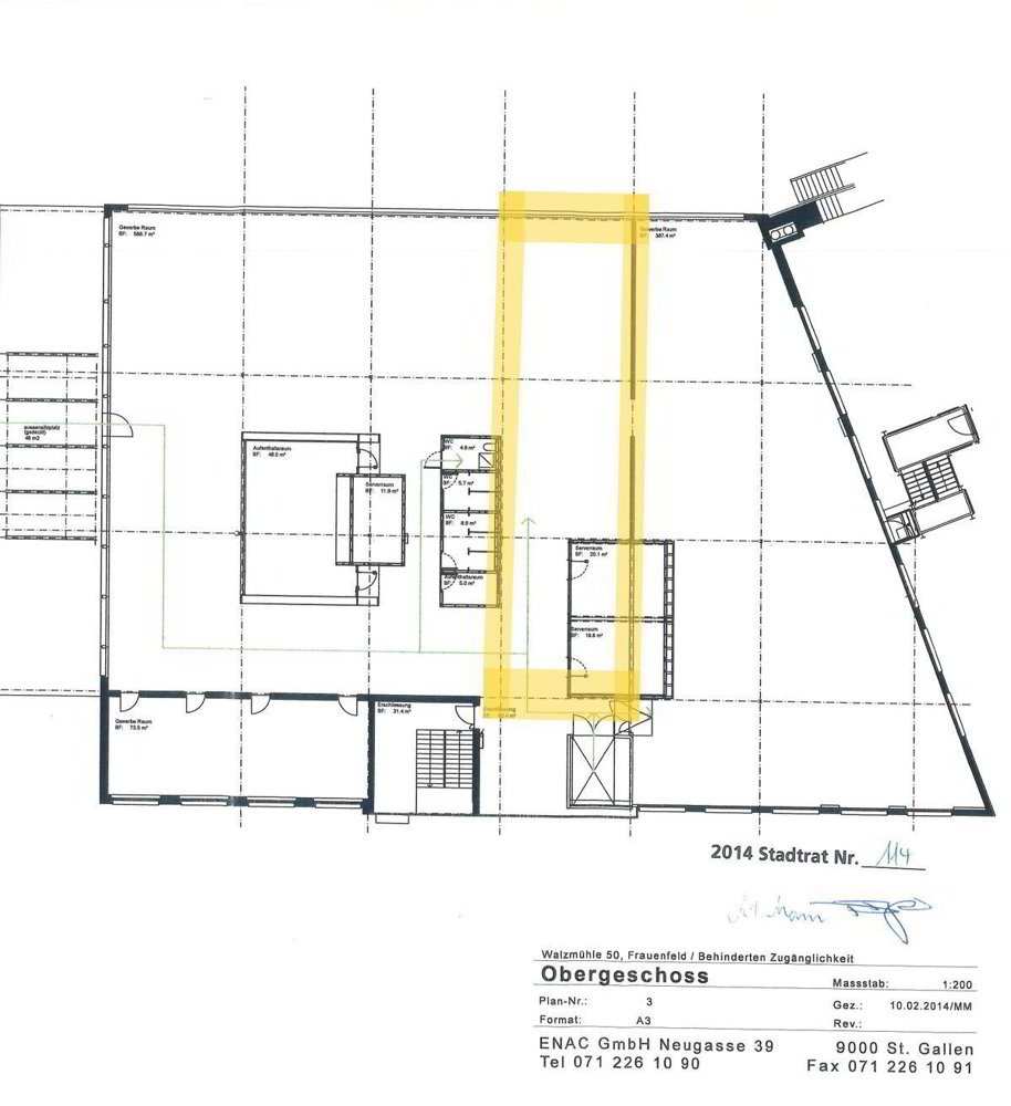 null rooms Office & Commercial for rent in Frauenfeld - image 1/8