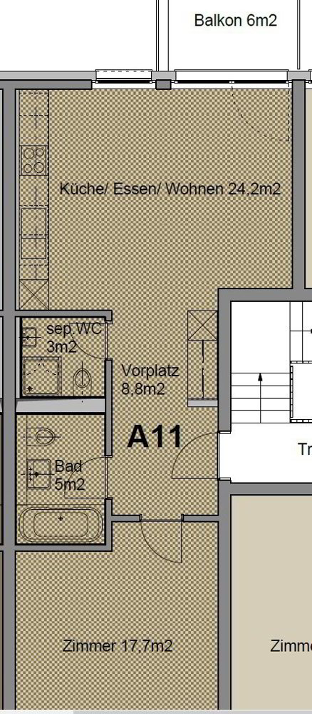 Appartamento di 2.5 locali in affitto a Breitenbach - immagine 1/10