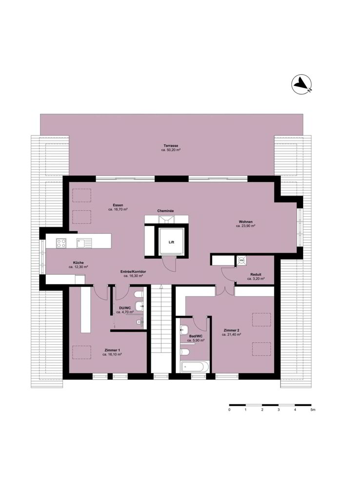 3.5 Zimmer Wohnung zu vermieten in Freienstein - Bild 1/13