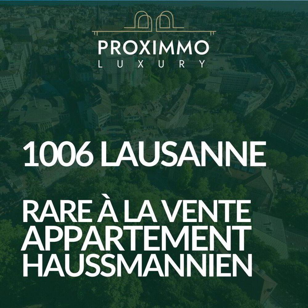 5.5 Zimmer Wohnung zum verkaufen in Losanna - Bild 1/1