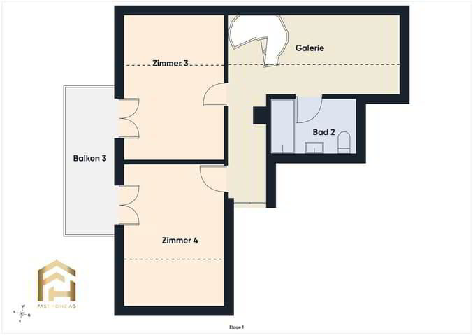 5.5 Zimmer Wohnung zum verkaufen in Susten - Bild 1/13