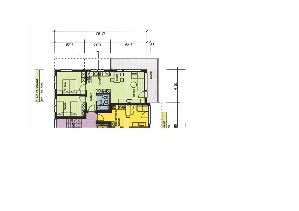 3.5 Zimmer Wohnung zum verkaufen in Saas-Fee - Bild 1/17