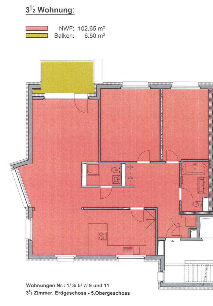 Appartement 3.5 pièces à louer à Kilchberg ZH - image 1/8