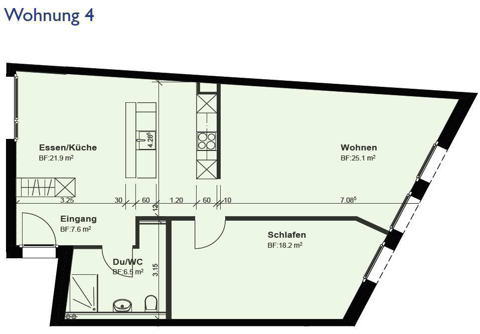 Appartement 2.5 pièces à louer à Liestal - image 1/8