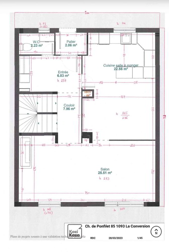 5.5 Zimmer Haus zu vermieten in La Conversion - Bild 1/10
