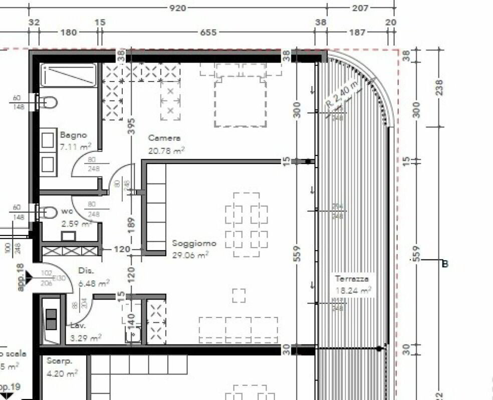 2 Zimmer Wohnung zum verkaufen in Locarno - Bild 1/11