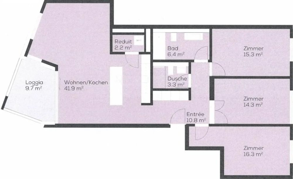 null Zimmer Wohnung zu vermieten in Zurich - Bild 1/13