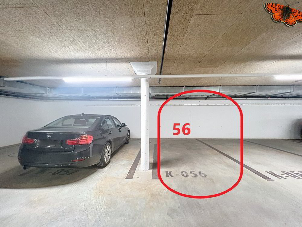 null rooms Car park, garage for rent in Marly - image 1/2