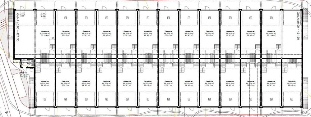 Ufficio & Commercio di null locali in affitto a Otelfingen - immagine 1/6