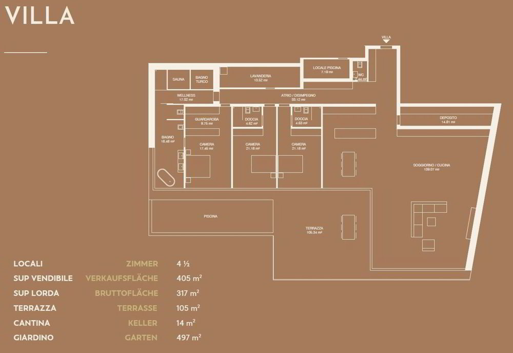 Casa di 4 locali in vendita a Brione sopra Minusio - immagine 1/10