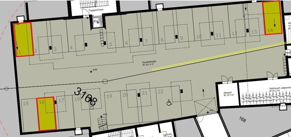 null Zimmer Parkplatz, Garage zum verkaufen in Morissen - Bild 1/2