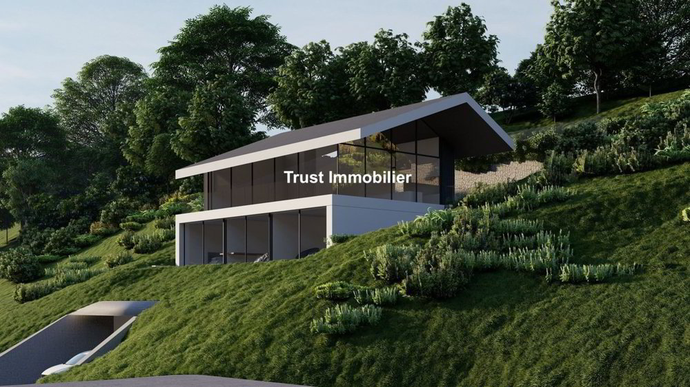 8005. Villa to built in Glion - Ansicht 4