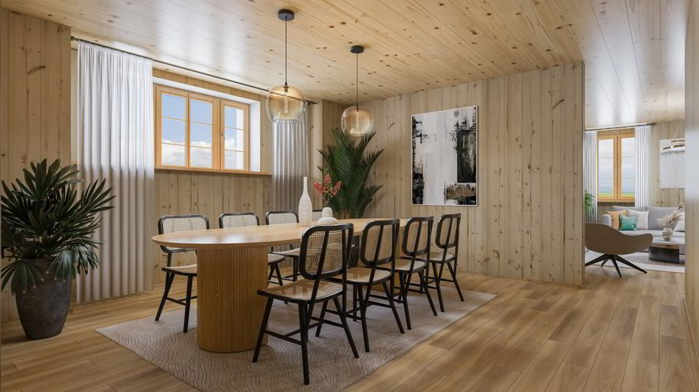 5 Zimmer Wohnung zum verkaufen in Le Crêt-près-Semsales - Bild 1/4
