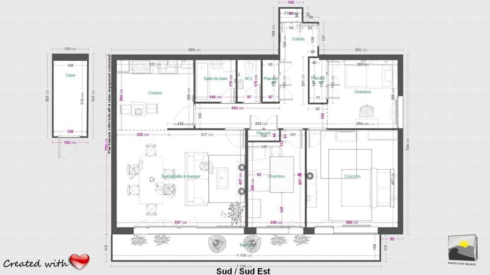 Appartement 4 pièces à acheter à Sierre - image 1/13