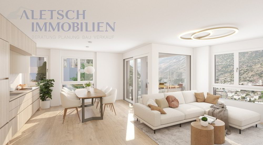 3 rooms Apartment to buy in Visp - image 1/4