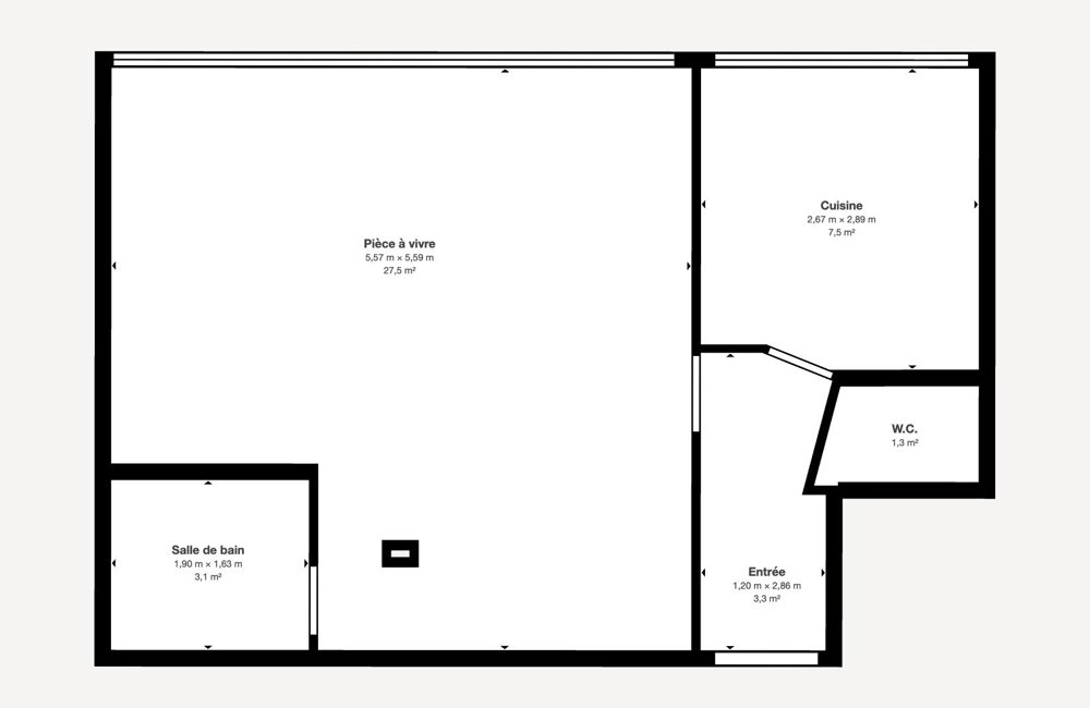 Appartement 1 pièces à louer à Ginevra - image 1/7