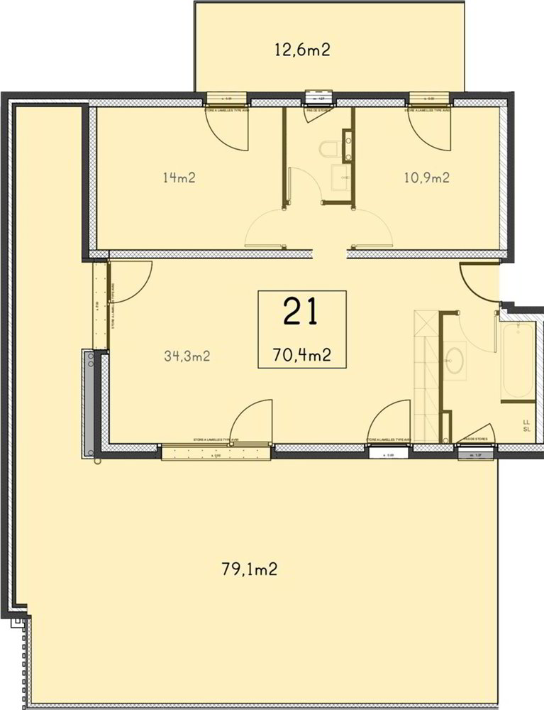 3.5 Zimmer Wohnung zu vermieten in Vétroz - Bild 1/14