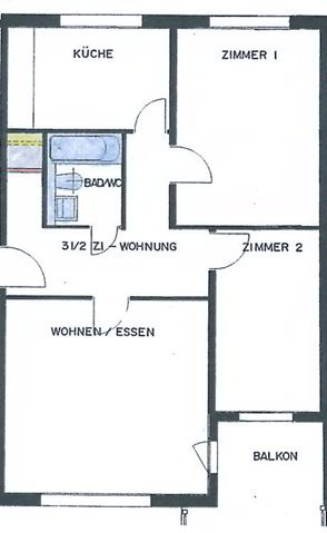 3 Zimmer Wohnung zu vermieten in Nidau - Bild 1/9
