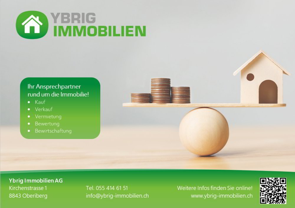 2.5 Zimmer 2048 zu vermieten in Oberiberg - Bild 1/6