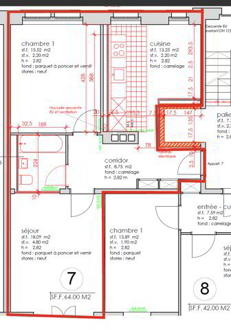 Appartement 2.5 pièces à louer à La Chaux-de-Fonds - image 1/2