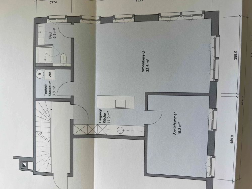2.5 Zimmer Wohnung zu vermieten in Glarus - Bild 1/4